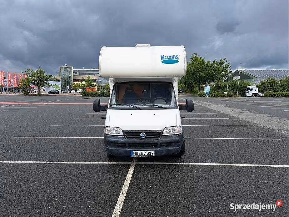 Camper FIAT DUCATO 19 TD 2004 135 przebiegu raty Goleniów sprzedam