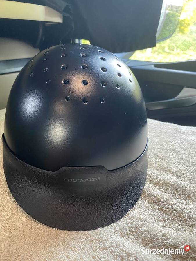Kask FOUGANZA Czarny S Sport i Wypoczynek Drzewica