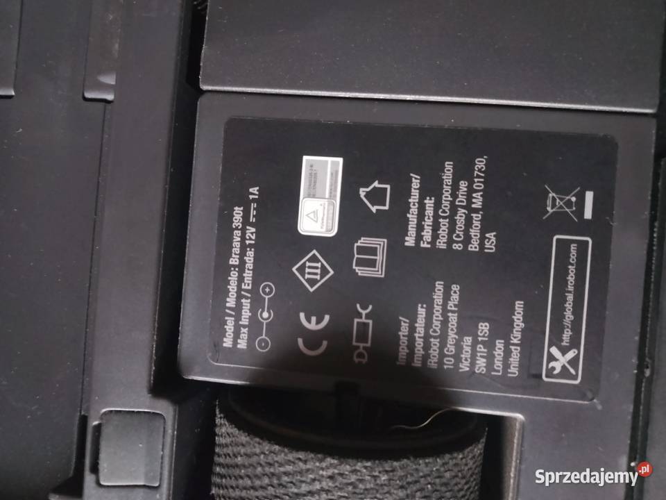 iRobot sprzątający iRobot BRAAVA 390T biały Legnica