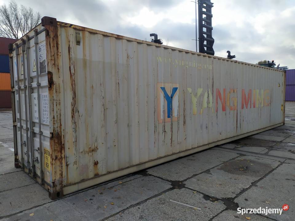 Na sprzedaż kontener morski 40 HC 12 metrowy Łódź sprzedam