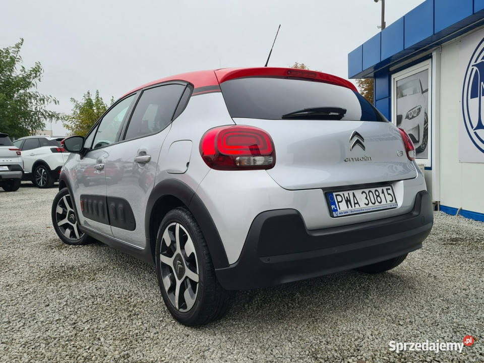 Citroen C3 Navi PDC Kamera Led Klimatronik srebrny Wągrowiec