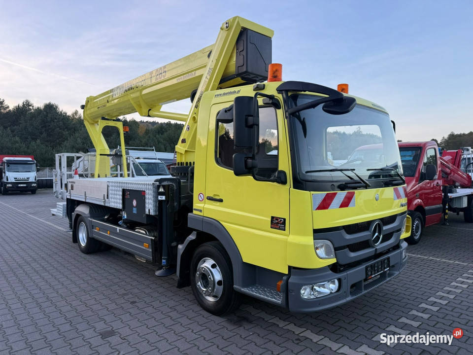 Mercedes Atego Ruthmann T 285 wysokość 285m bok Samochody ciężarowe sprzedam