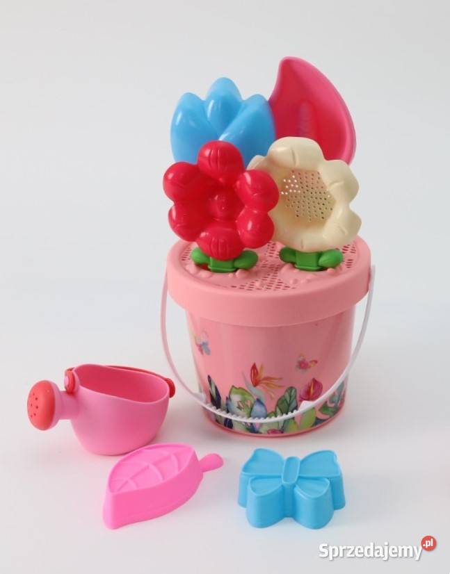 zabawki do piaskownicy Kwiatki różowy Kraków