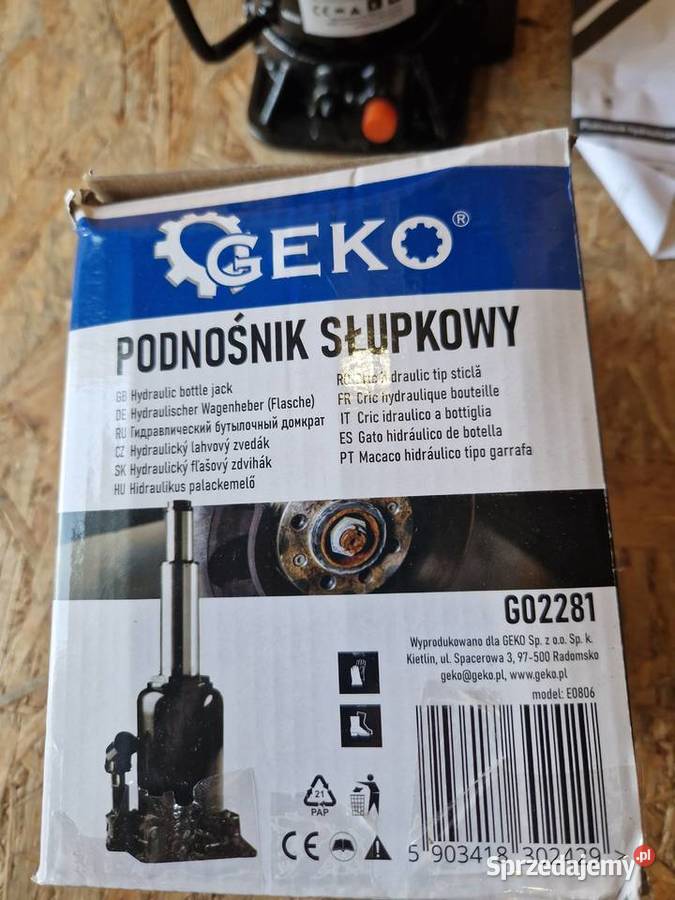 Podnośnik hydrauliczny słupkowy niskoprofilowy Głogowa
