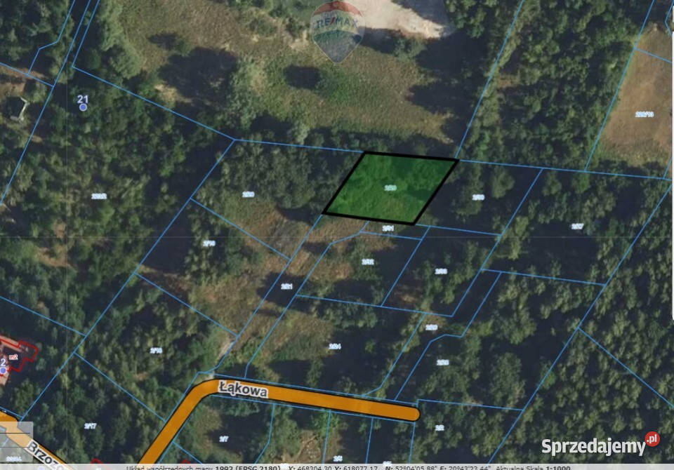 Działka budowlana w spokojnej okolicy