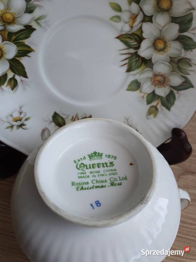 Filiżanka porcelanowa Queens Nowa Sól