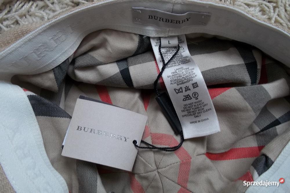 Burberry czapka damska z metką Dla kobiet Moda i Styl Przemyśl