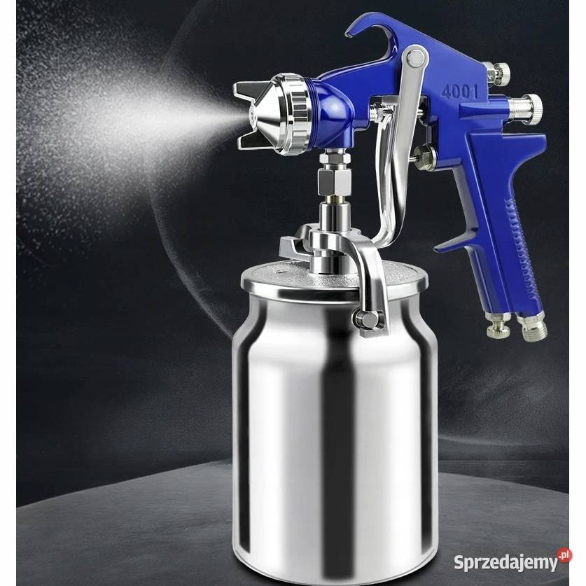 Pistolet Lakierniczy LVLP 1L Zbiornik Dysza 14mm małopolskie