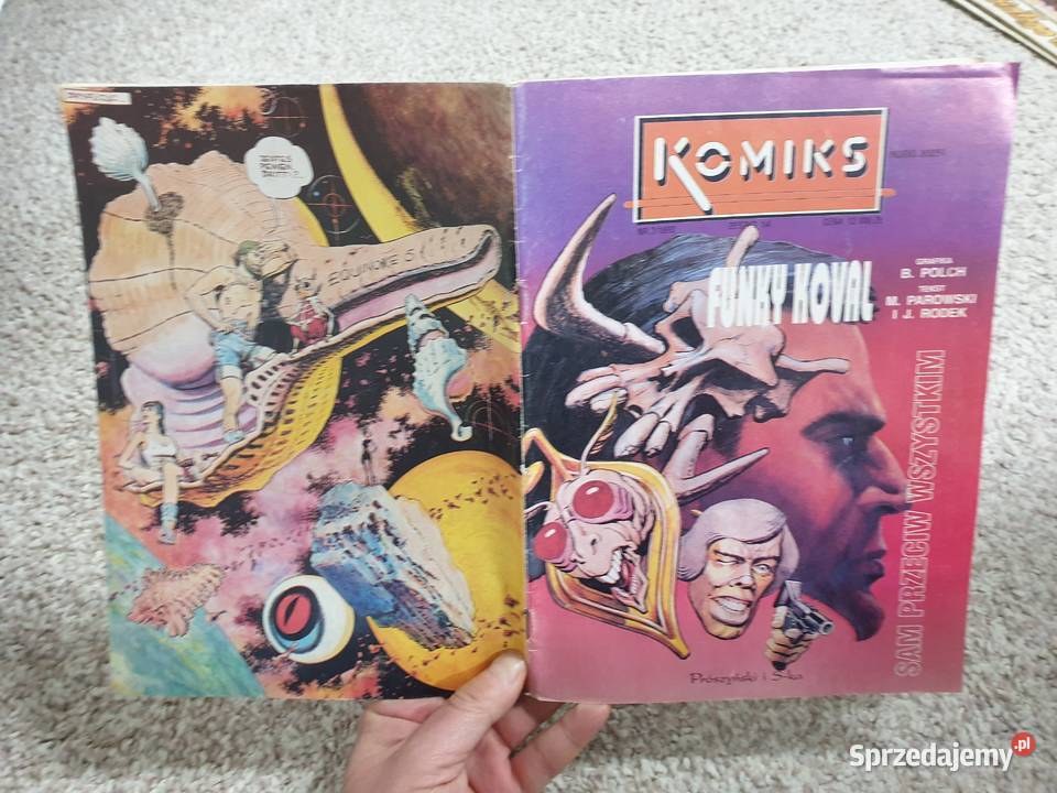 Funky Koval cz1 i 2 Komiks Fantastyka Bousław Komiksy pomorskie Gdynia