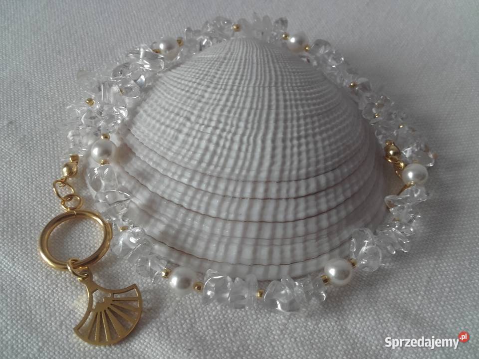 Naszyjnik choker kryształ górski Warszawa