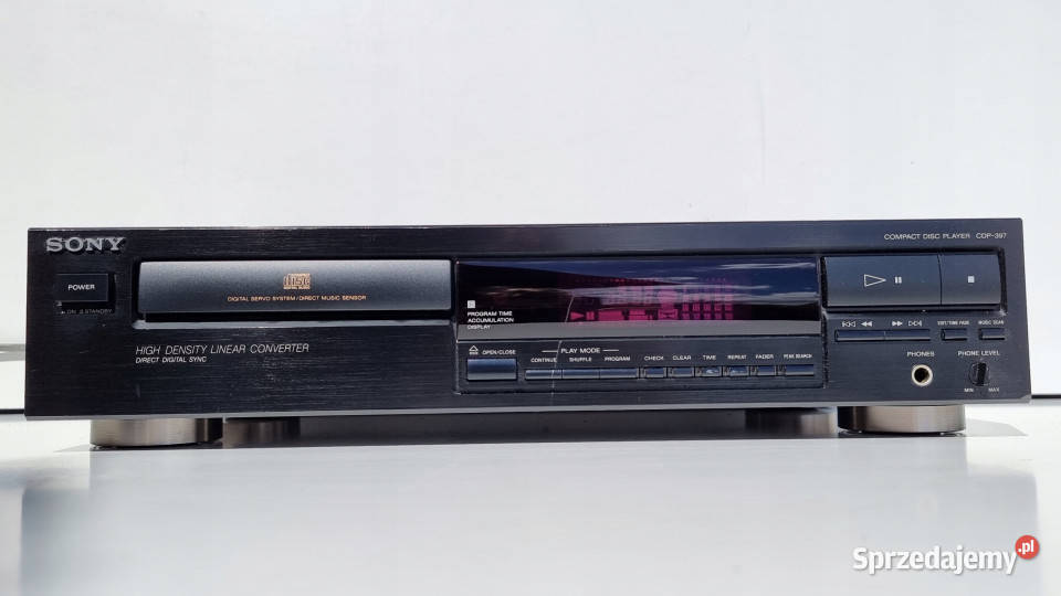 Cd player SONY CDP 397 CDP397 odtwarzacz Międzychód