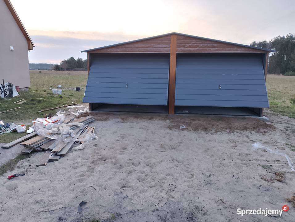 Drewnopodobny Blaszak Blaszany Garaż  Garaże Kościerzyna sprzedam