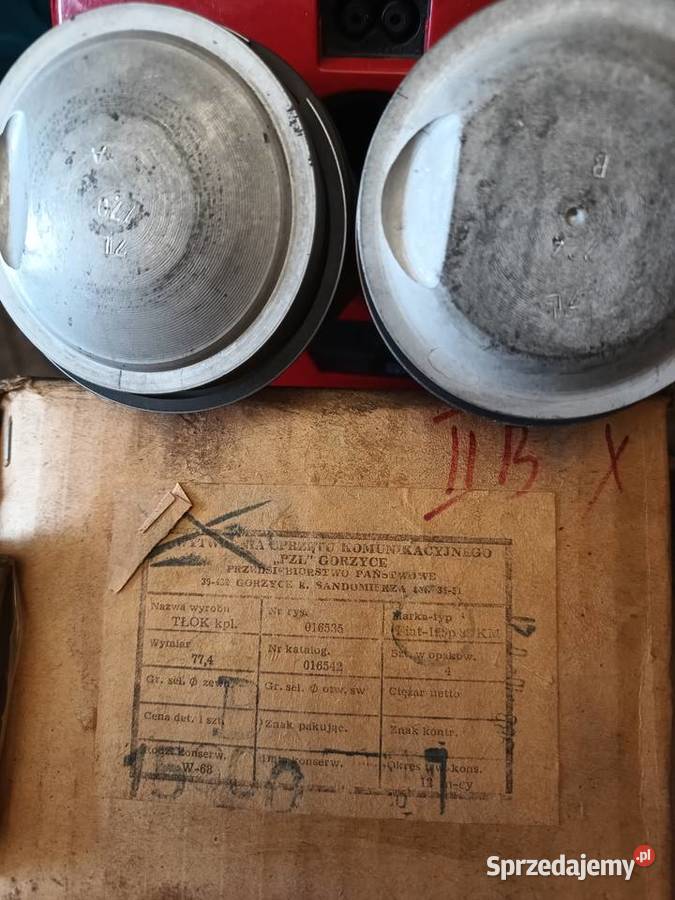 Tłoki fiat 125 p Chełmno sprzedam