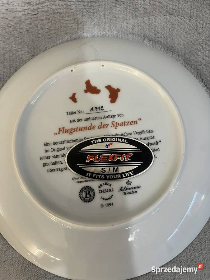 Zestaw 3 talerzy z edycji limitowanej Bradex z Jasło