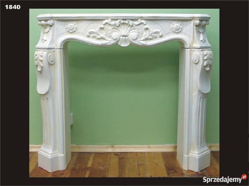 PIĘKNA OBUDOWA KOMINKA PORTAL 1840 GIPS Somonino sprzedam