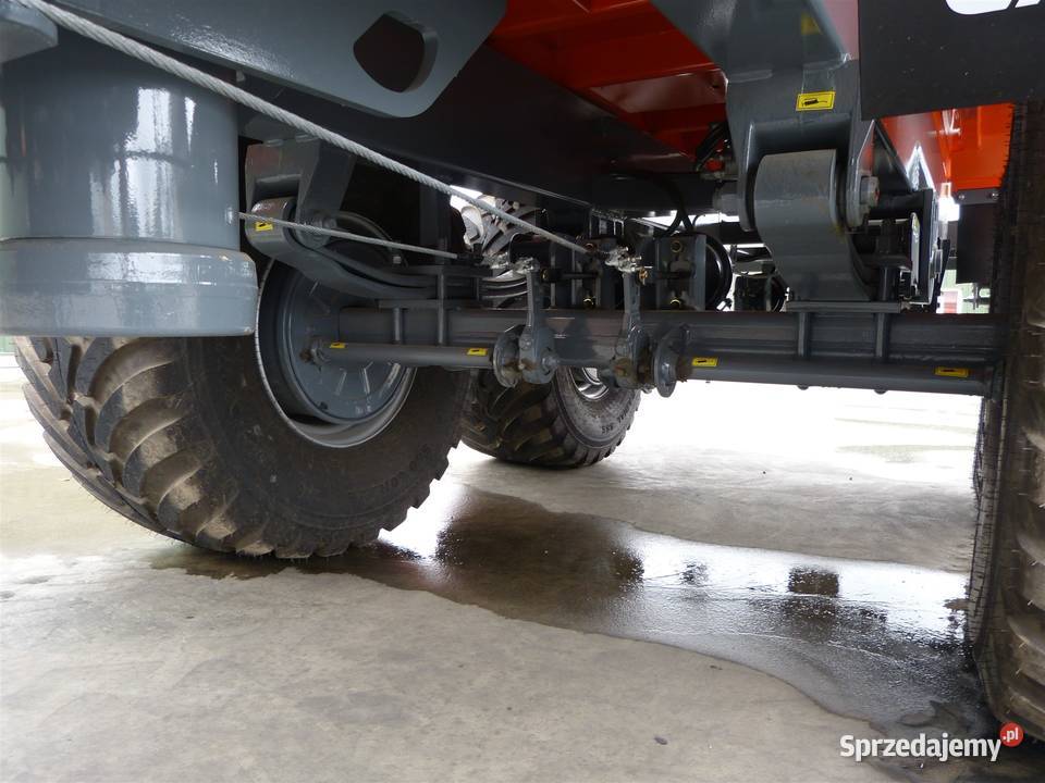 Laumetris przyczepa skorupowa PTL16F 16 ton nieuszkodzony