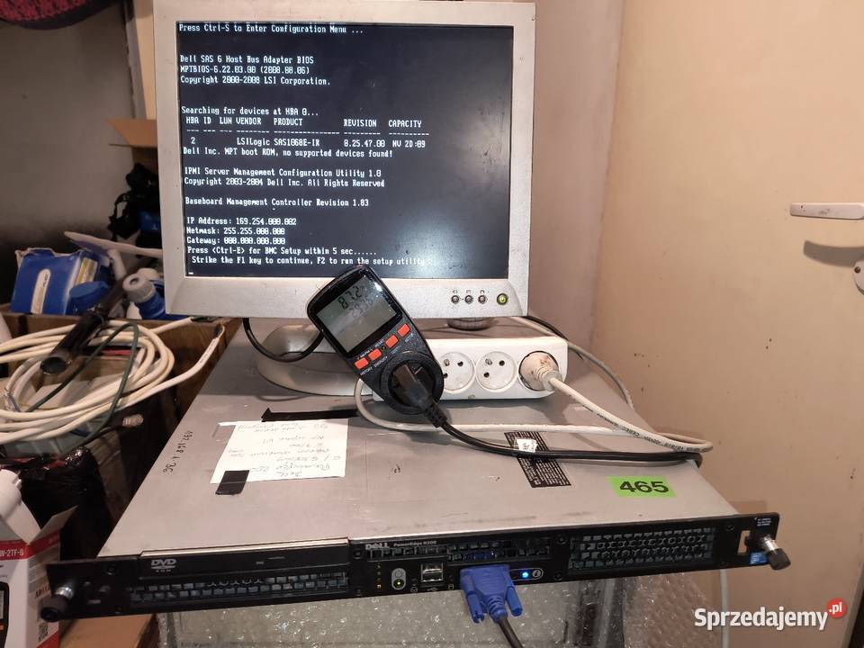 Serwer Dell R200 26GHz 4GB 1x psu Kraków