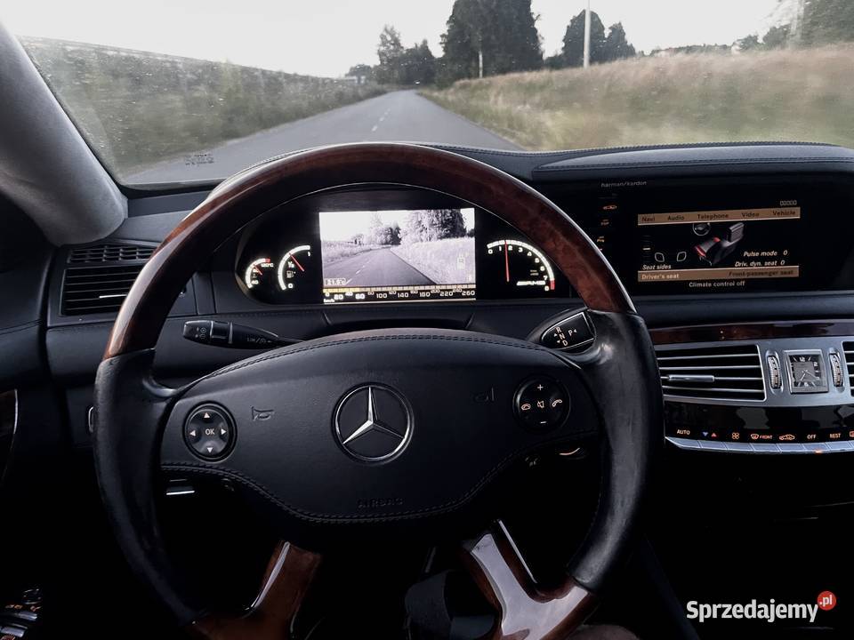 Mercedes CL 63 AMG 525 Harman Night Vision nieuszkodzony śląskie Katowice