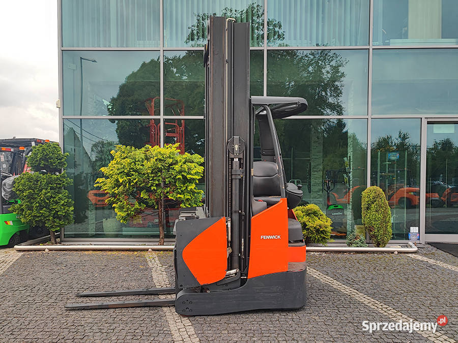 Wózek wysokiego podnoszenia reach truck Linde Kęty