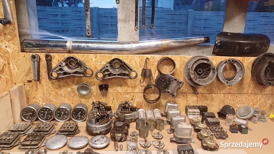 Części DDR Niemieckie oryginalne MZ ETZ 150 łódzkie Zduńska Wola sprzedam