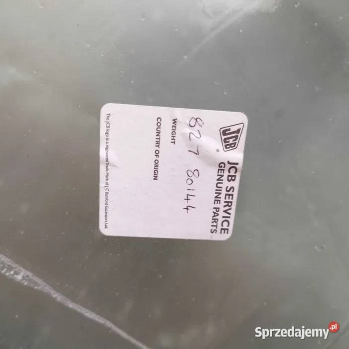 Szyba JCB drzwi prawe lewe 82780144 i 82780143 Łowicz