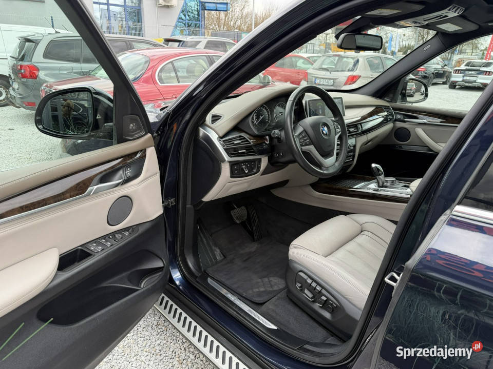 BMW X5 Kamera Wentylowane grzane fotele Head UP benzyna X5 Bydgoszcz