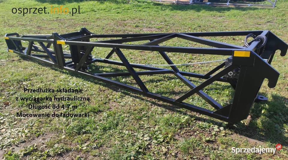 Przedłużka składana 47 m do ładowarki z