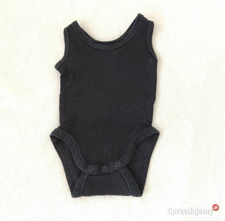 Body HM 50 noworodek newborn bawełna czarne Szczecin sprzedam