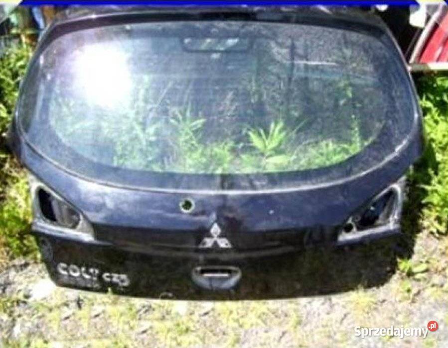 Mitsubishi colt 2004 2006 2008 3d klapa z szyba Wrocław