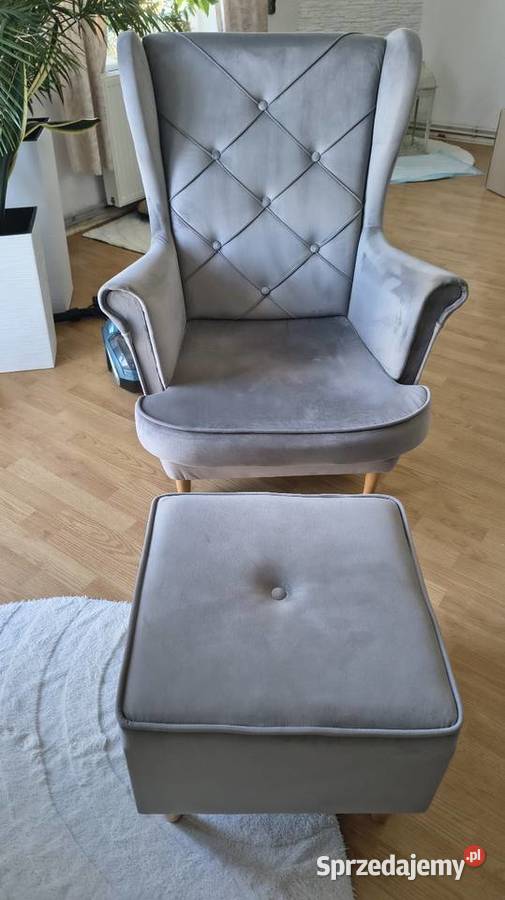 Sprzedam fotel uszak z podnóżkiem dolnośląskie