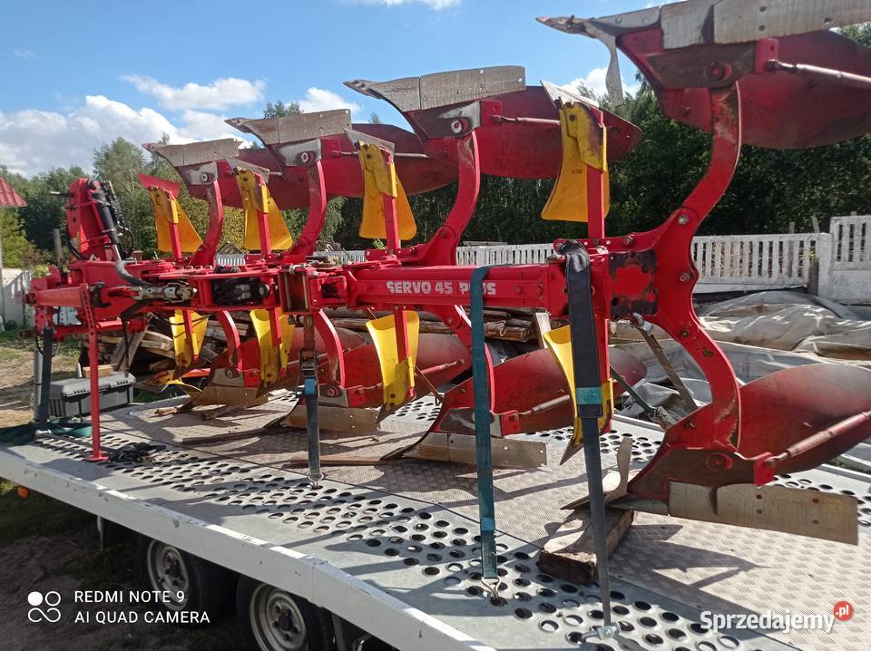 Pług 5 skibowy Pottinger servo 45 Plus