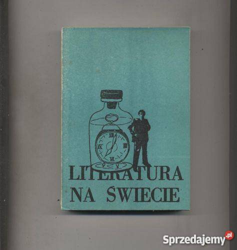 Literatura na świecie 1990 4225 Szczecin sprzedam