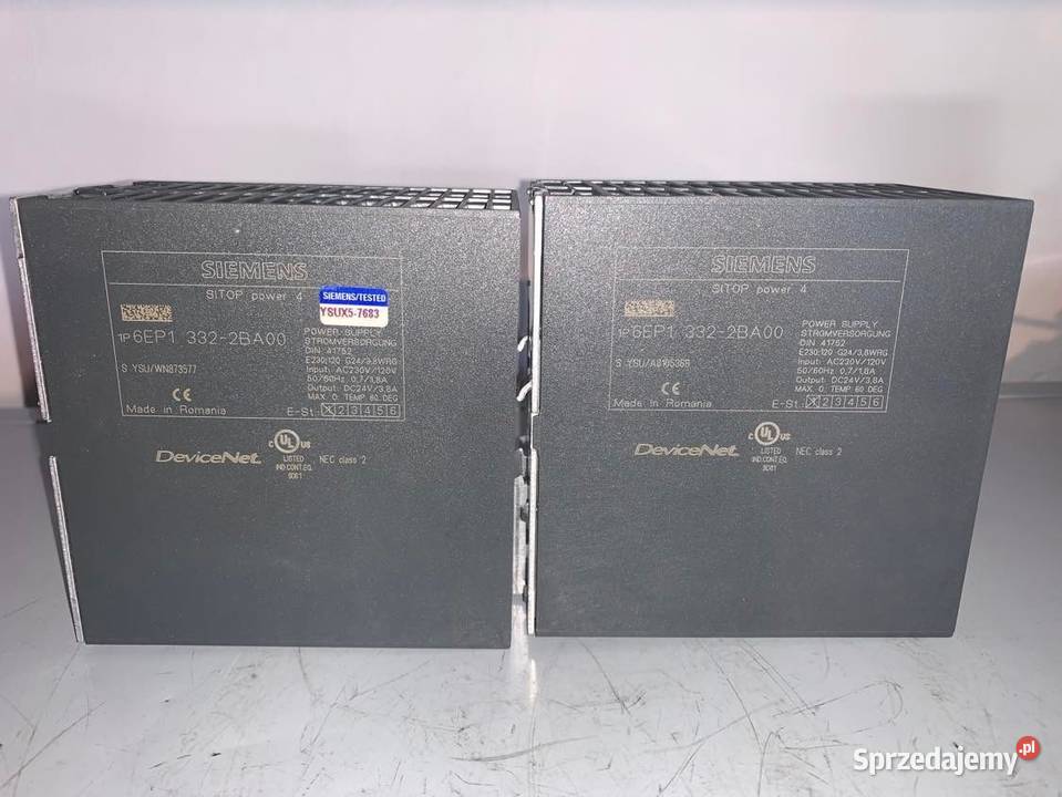 ZASILACZ SIEMENS 6EP1 3322BA00 6EP13322BA00