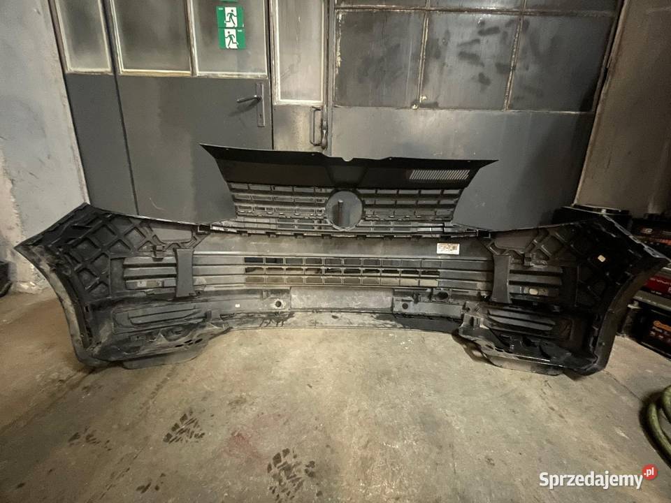 VW TRANSPORTER T6 ZDERZAK PRZÓD KRATKI Kępno