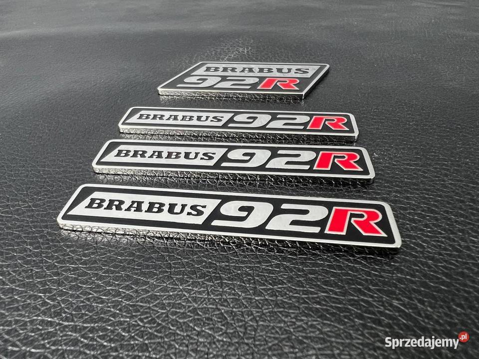 Zestaw Emblematow Smart 453 Brabus 92R Chełm