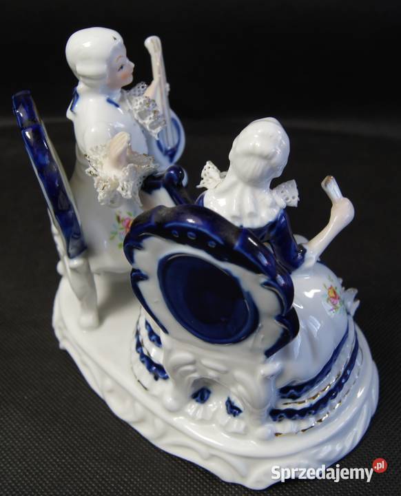 Porcelanowa para Dama z kawalerem pomorskie Chojnice
