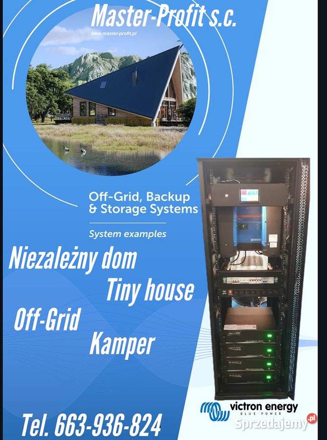 Magazyn Energii 512 kWh 3kW PV 5kVA 50A Świdnica Polska