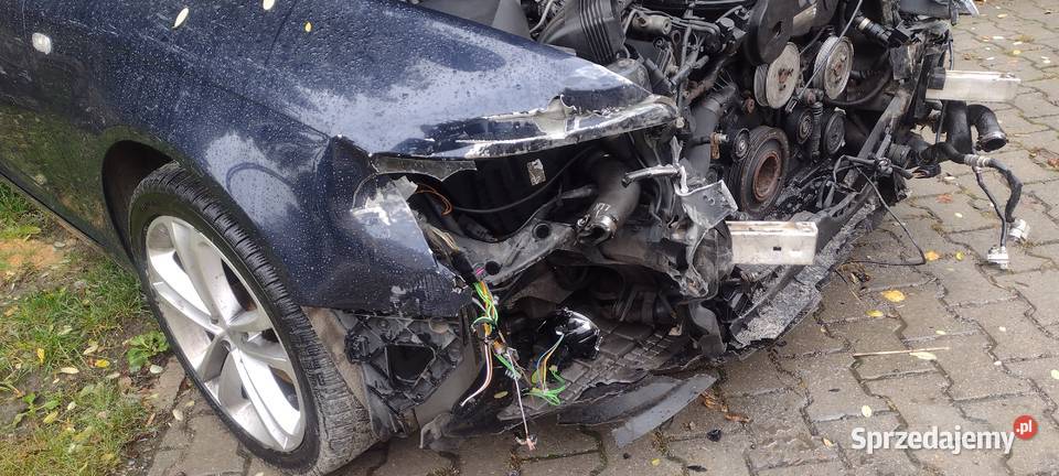 audi a6 c6 30 tdi4x4uszkodzony przódpali jeździ Kraków