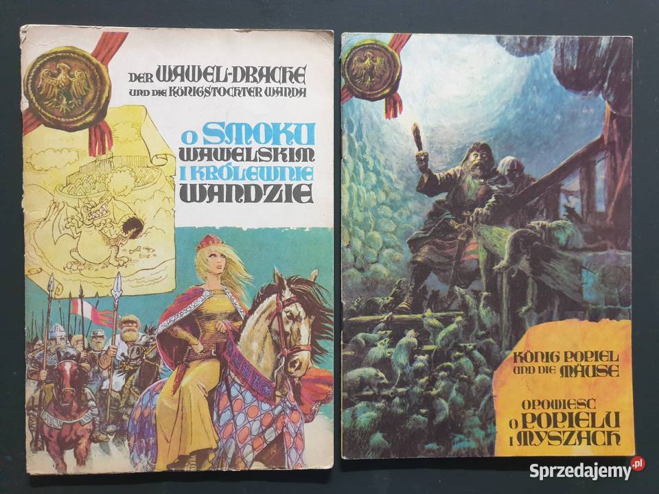 Legendy Polskie 2 dwujęzyczne komiksy niemiecki pomorskie