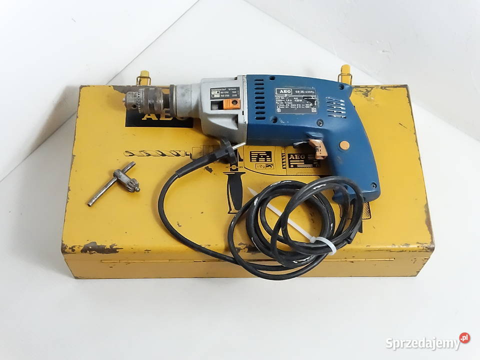 Wiertarka udarowa AEG SB 2E430RL 430W Made in W Biłgoraj