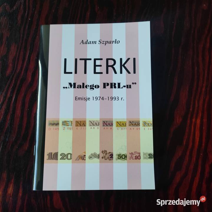 Literki Małego PRL u Adam Szparło książka Numizmatyka