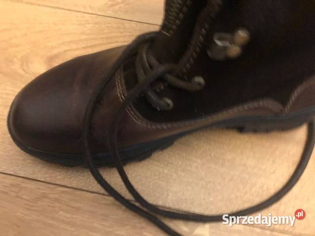Buty męskie skórzane zimowe Mrągowo