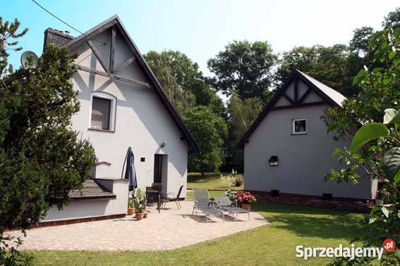 Dom jeziorem w okolicach Poznania Potrzanowo