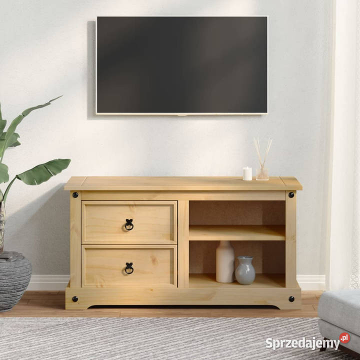 Szafka pod TV Corona 100x40x52 lite drewno Warszawa