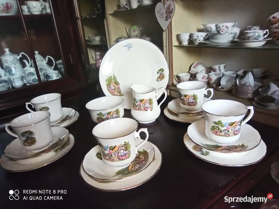 serwis do herbaty Queen Anne Made in England Gdańsk