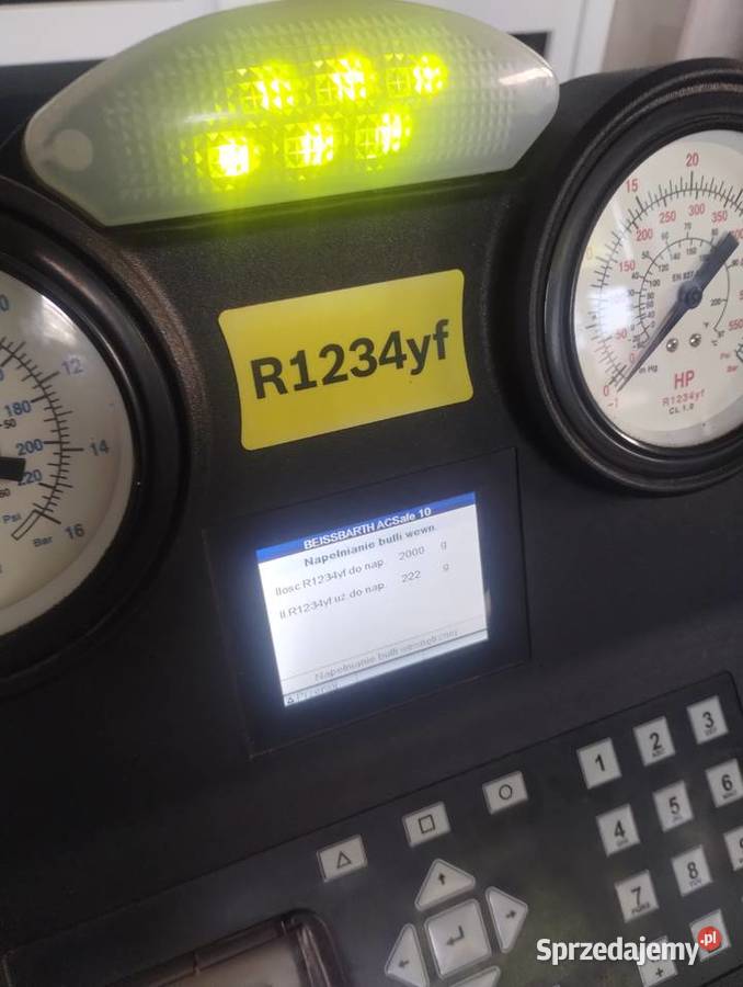 ACSafe 10 stacja klimatyzacji i analizator Bielsko-Biała