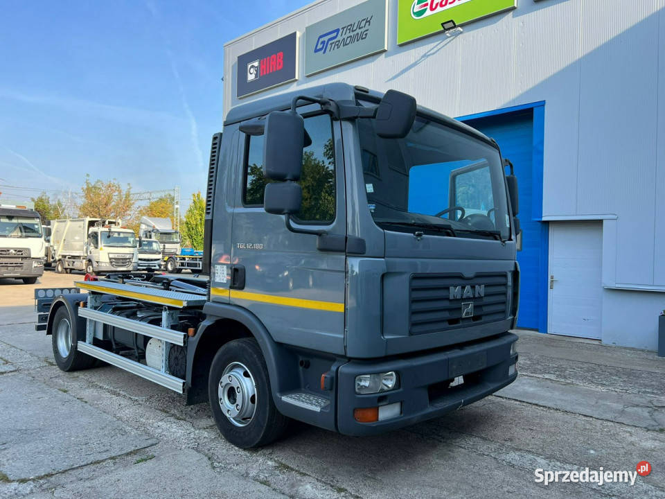 śmieciarki Man TGL 12180 hakowiec JancoGP Lift sprzedam