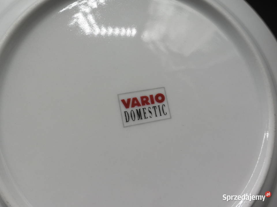 Talerz Porcelanowy z kolekcji bożonarodzeniowej Raszków