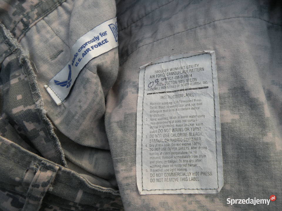 Spodnie ABU Womans tiger stripes 6S nyco dolnośląskie Wrocław sprzedam