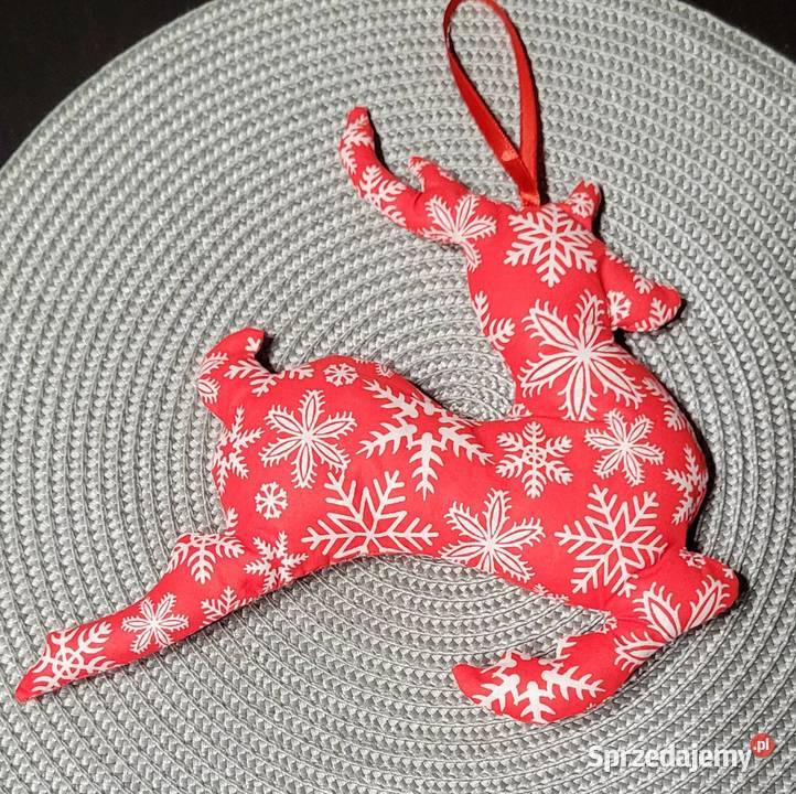 Ozdoba świąteczna zawieszka jelonek